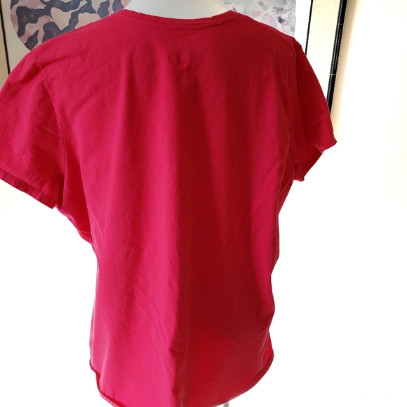 Just my Size Plus Size 4X Cotton Pink Tshirt - Picture 2 of 7
